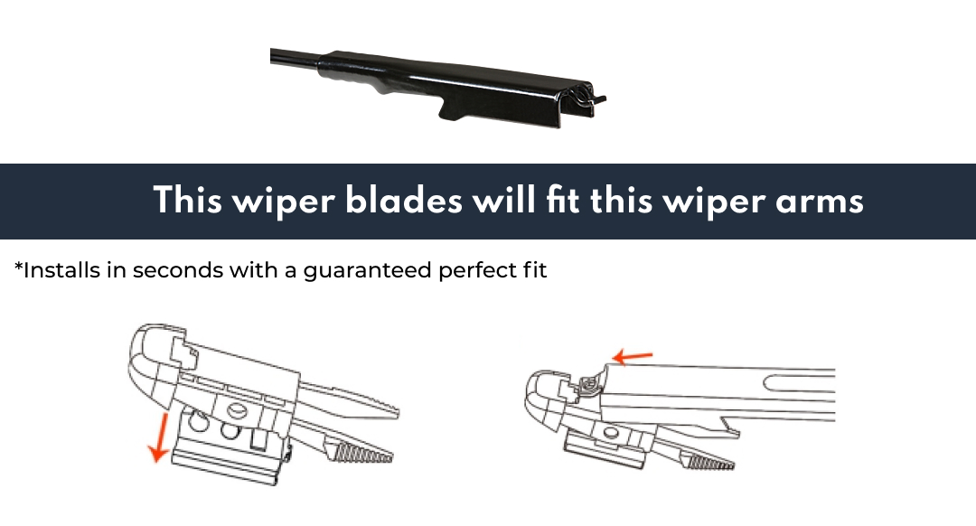 Beam Wiper Blades for BMW 4 Series F32 2013 - 2020 24" + 18" Front Windscreen