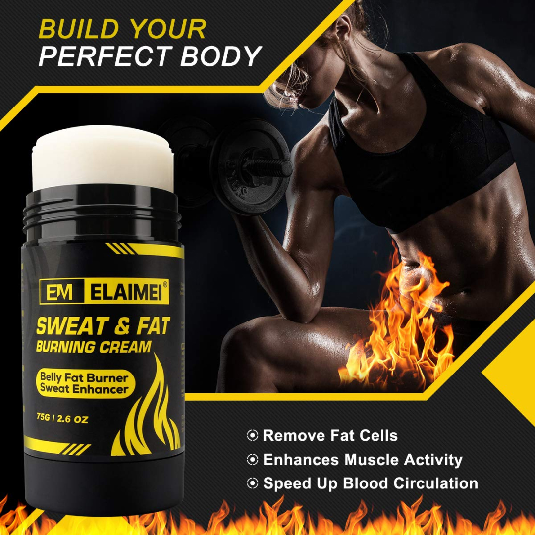Elaimei Sweat & Fat Burning Cream, 75g