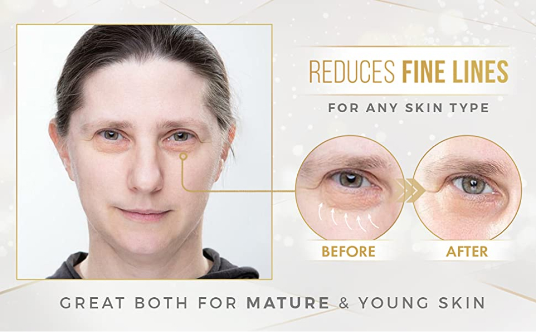 Repair Under Eye Patches Hyaluronic Acid GOLD Anti-Wrinkle Dark Circle Collagen