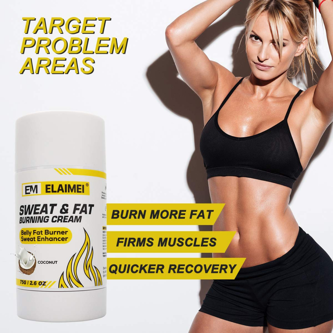 Hot Sweat Cream Extreme Cellulite Slimming Firming Body Fat Burning Weight Loss