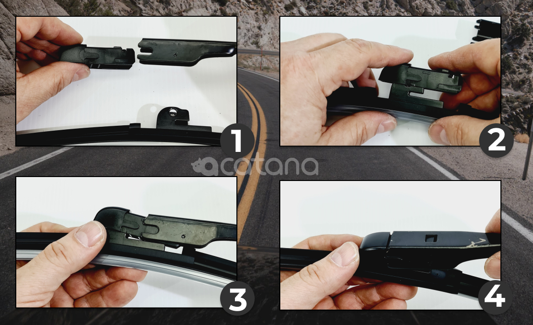 How to easily install 9011 Aero Wiper Blades for Subaru XV G5X 2017 - 2022
