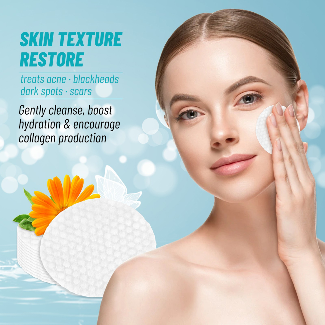 30% Glycolic Acid Pads Resurfacing Pads Face Body Vitamins Exfoliates Surface Skin