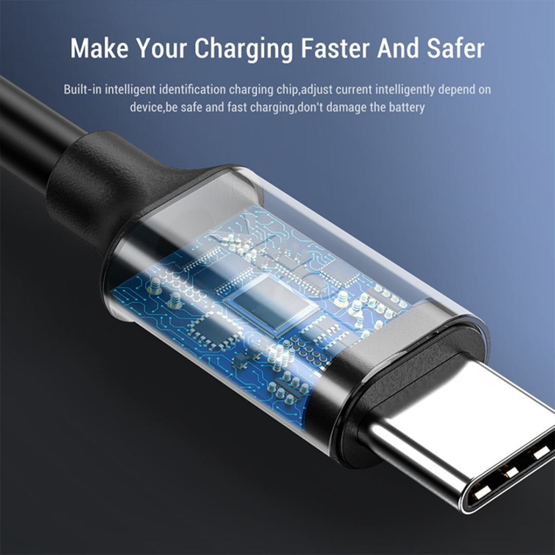 Usb C Type-C Fast Charging Voltage Display LED Usb-C Samsung Huawei 3.0A Current