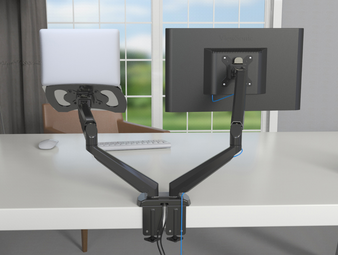 Dual Monitor Stand Arm Mount
