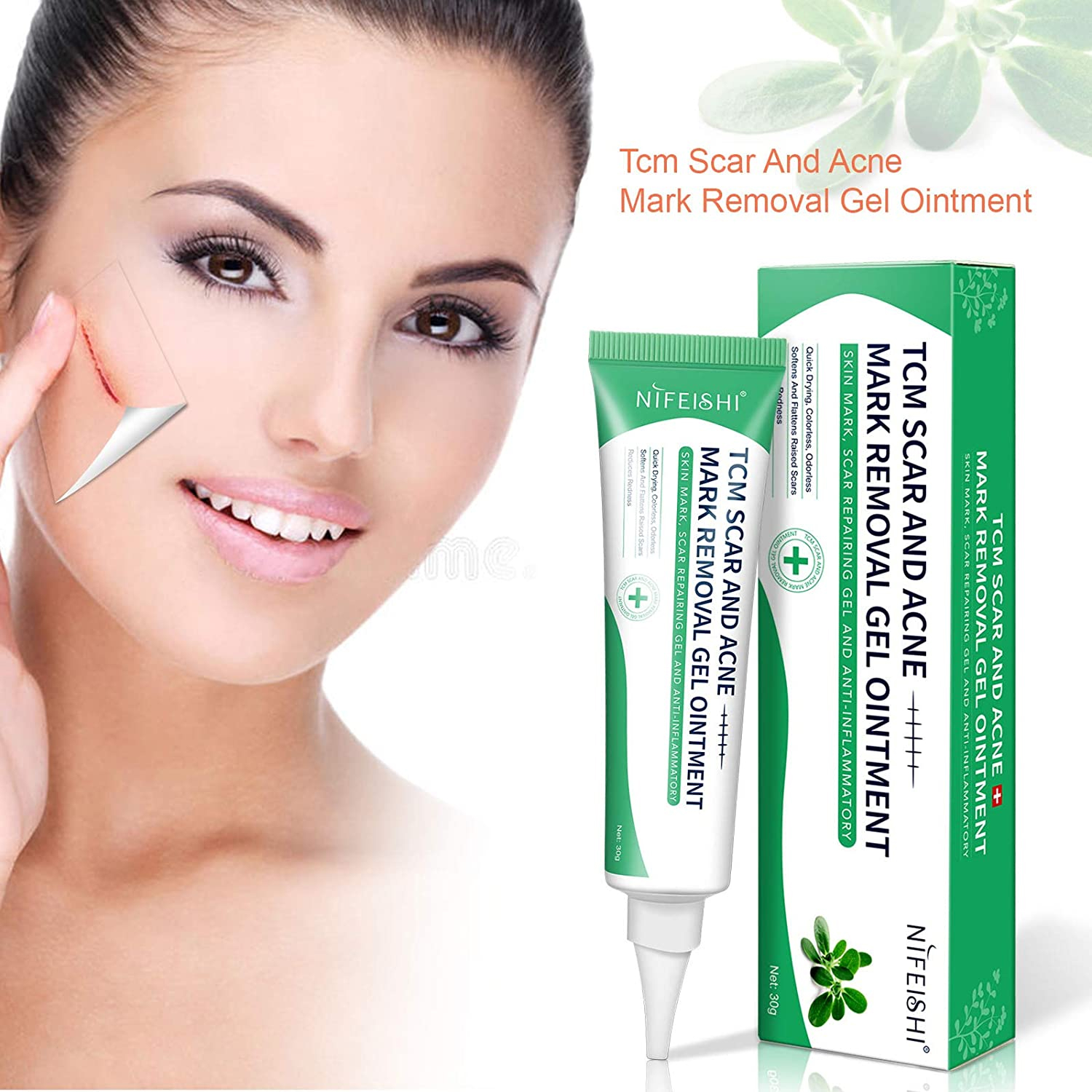 Advanced Scar Removal Gel Cream Treatment Repair Acne Marks Ointment Skin Care