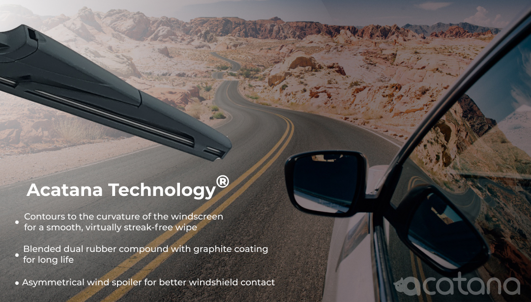 Rear Wiper Blade for Volkswagen Caddy 2015 - 2023 2 Rear Doors