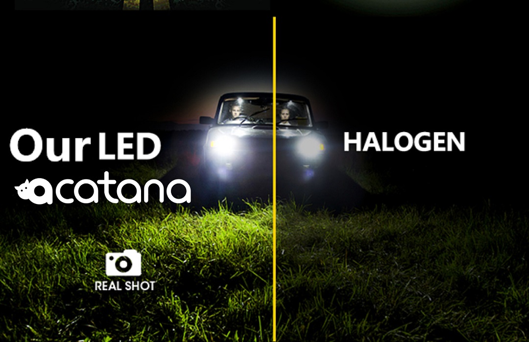 600% BRIGHTER THAN HALOGENS X4S Globes Bulbs Kit H4 HB2 9003 LED Headlight Car Lamps