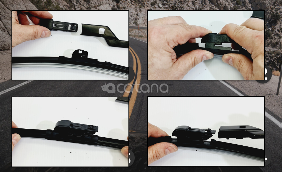 How to easily install 9011 Aero Wiper Blades for Volkswagen Jetta 1B