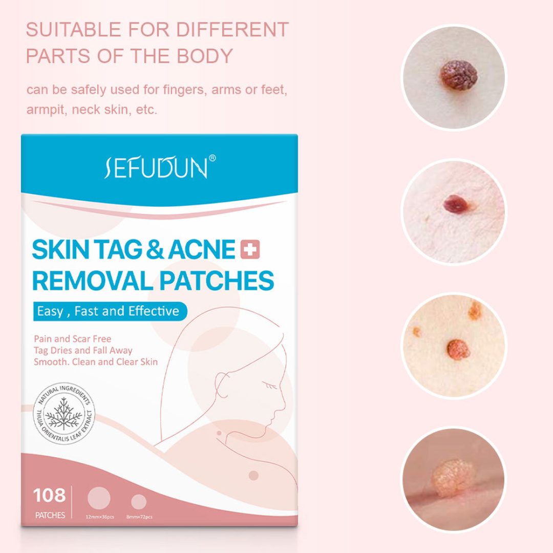 Fast Skin Tag Remover Patch Acne Pimple Patch Removal Spot Facial Safe Care AU
