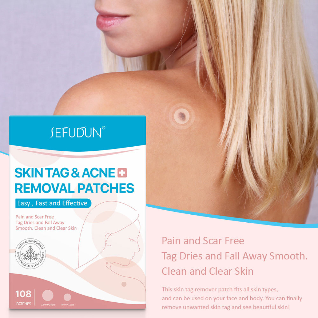 Fast Skin Tag Remover Patch Acne Pimple Patch Removal Spot Facial Safe Care AU