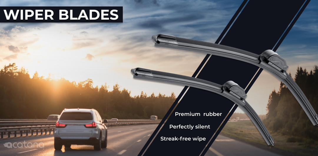 Aero Wiper Blades for Nissan Juke F15 2013 - 2019, Pair Pack