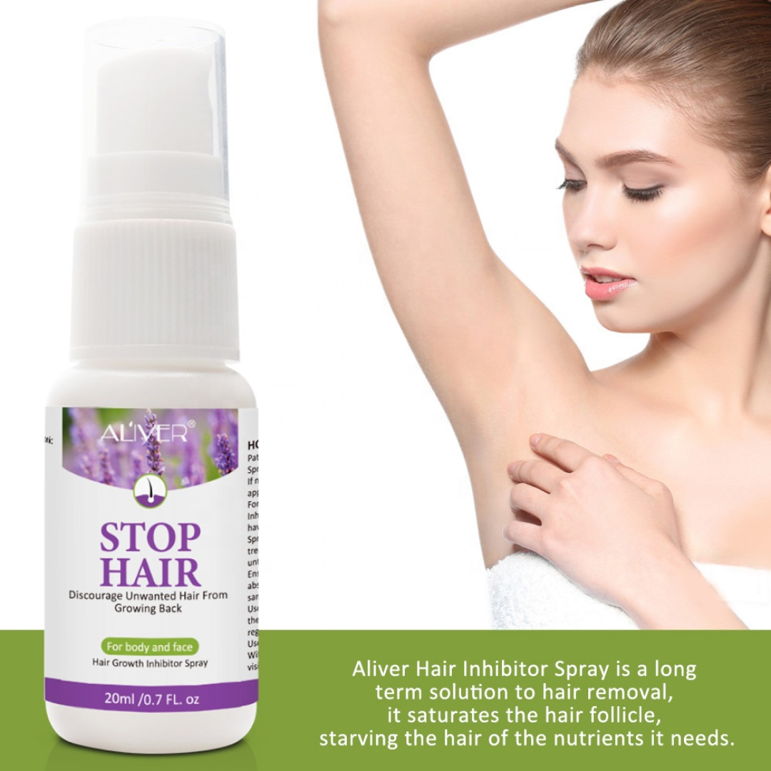 Hair Removal Spray Inhibitor Stop Growth Powerful Sepowerful Permanent