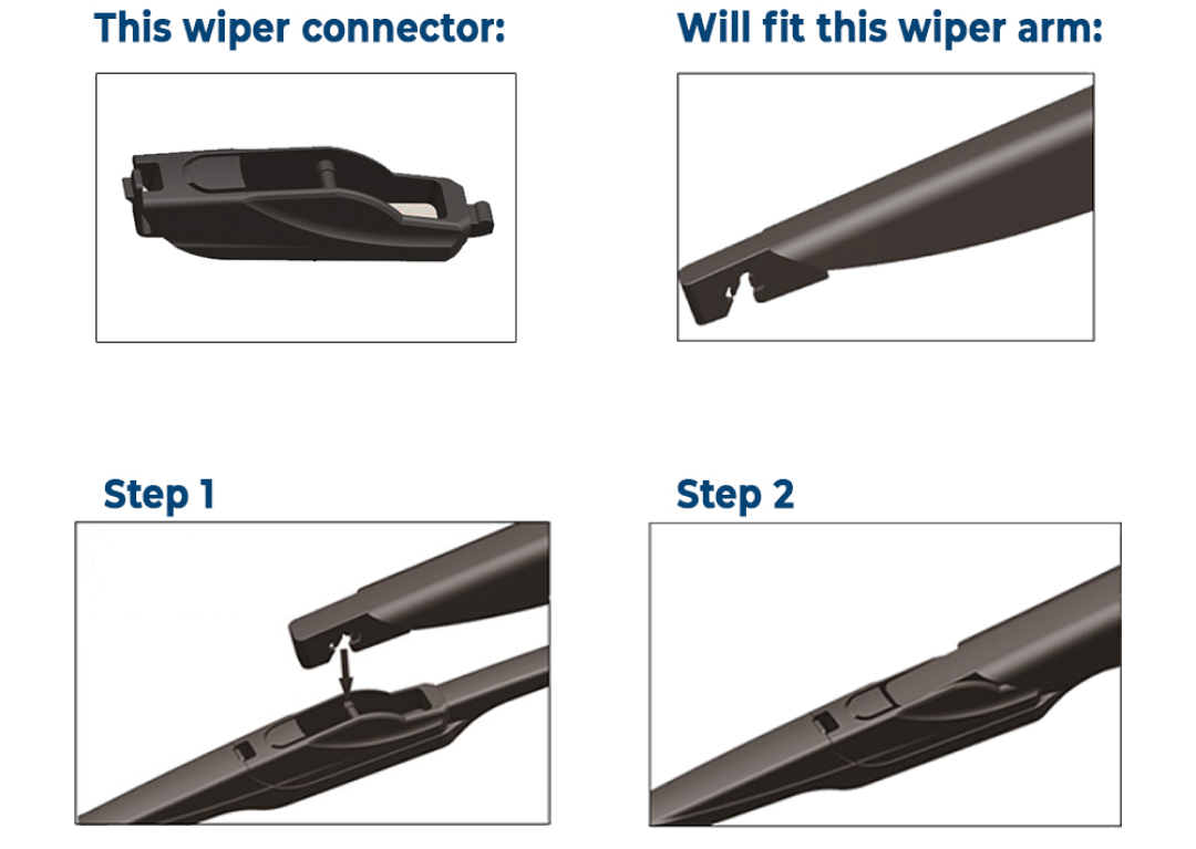 Rear Wiper Blade for Citroen C4 Picasso 2007 - 2013