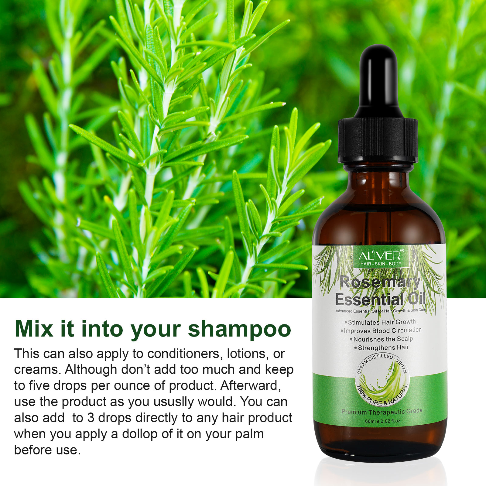 Nourishes Hair and Promotes Hair Growth