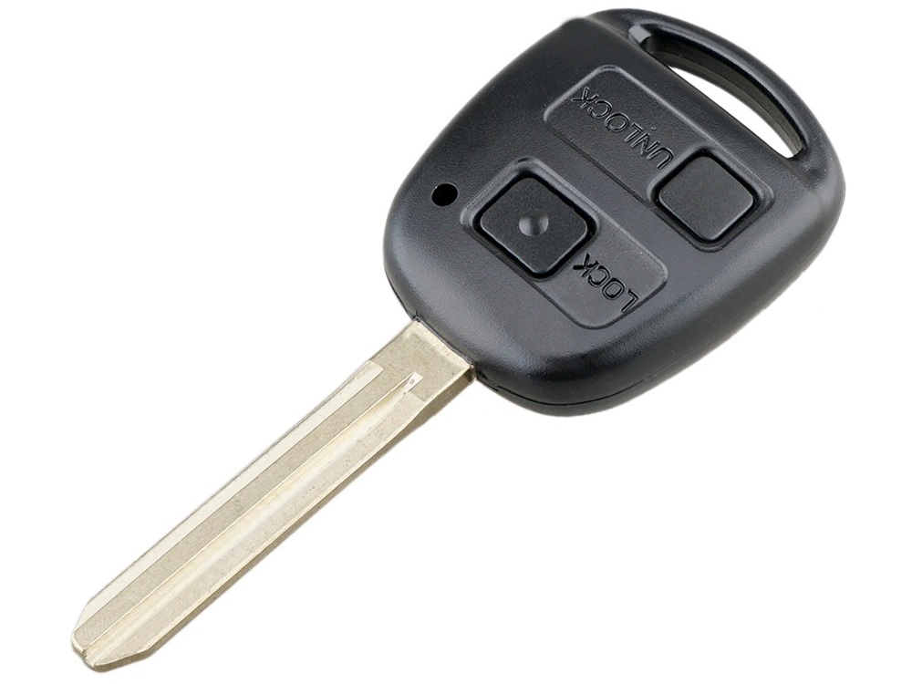 easy replace Complete Remote Car Key for Toyota Land Cruiser Prado 2004 - 2009 433MHz