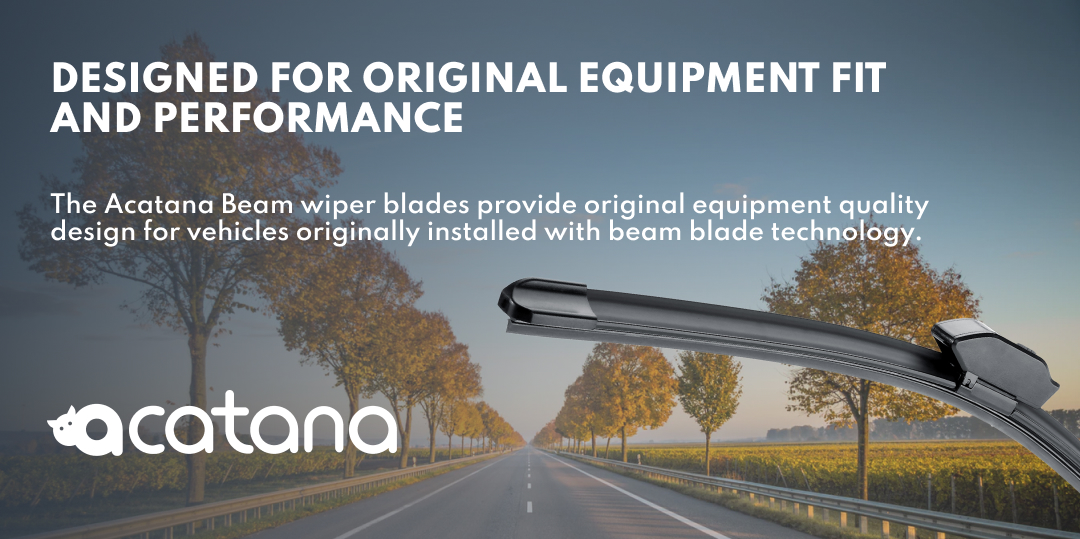 Wiper Blades Acatana Front pair Windscreen