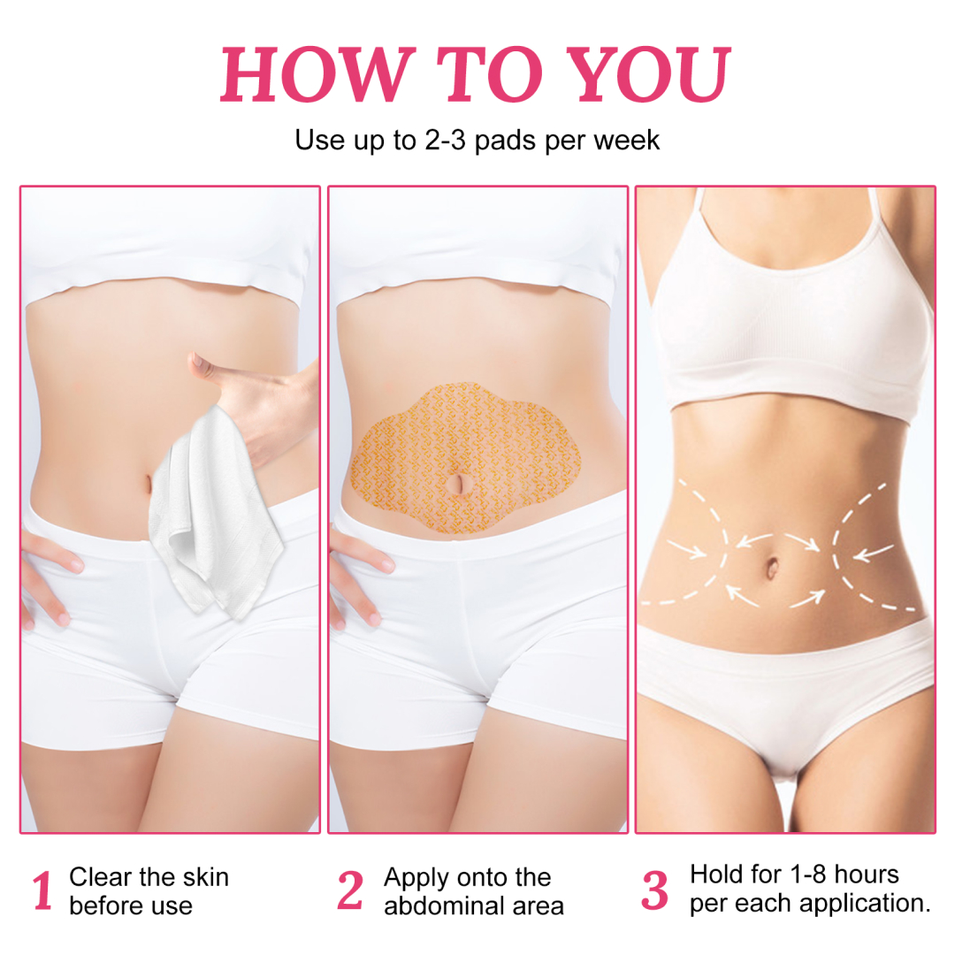 Slimming Patches Weight Loss Diet Slim Burn Fat Belly Detox Pads Body Patch Burning