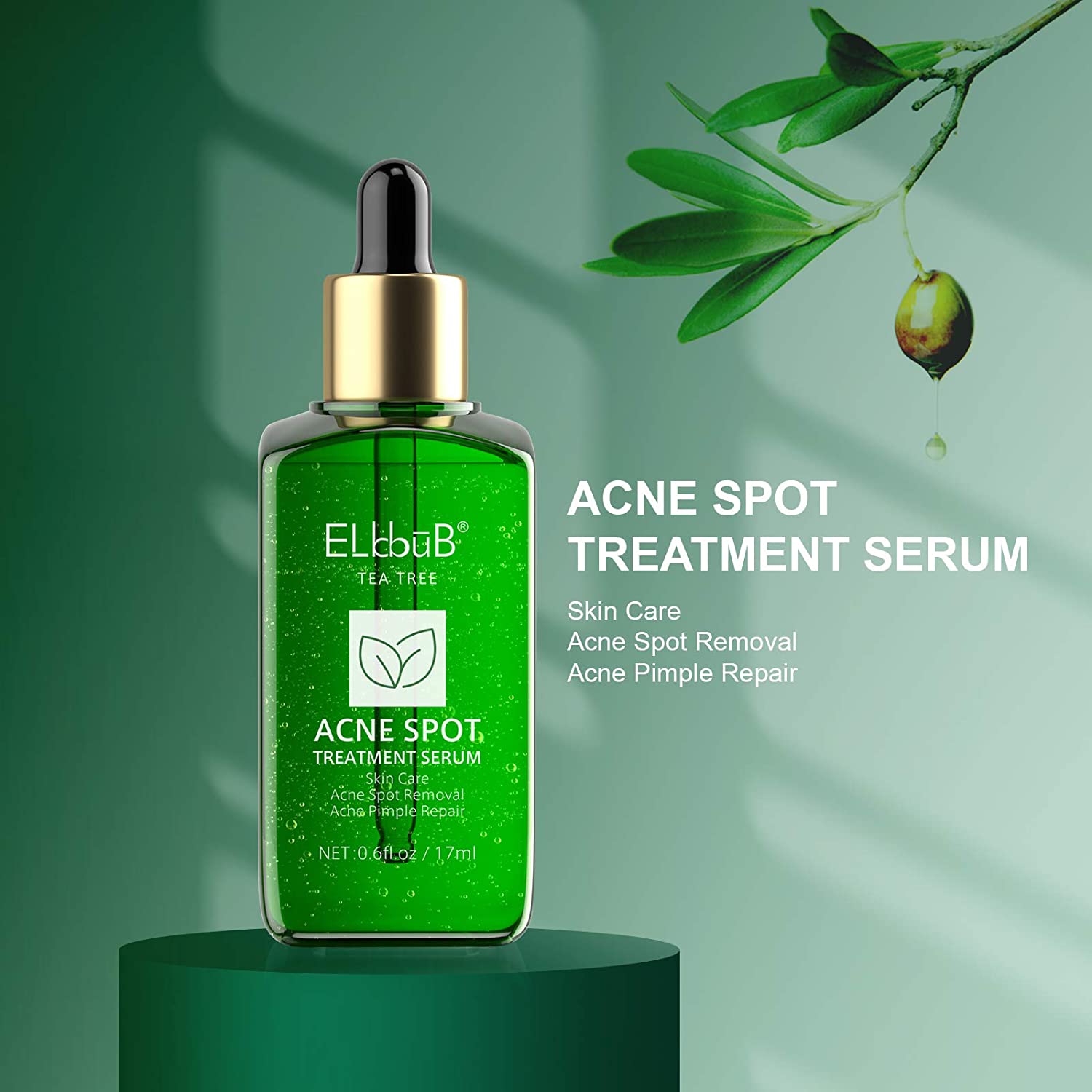 Elbbub Removal Acne Pimple Serum Treatment