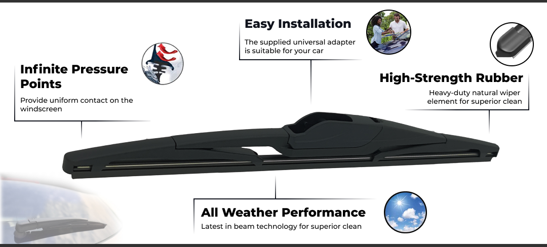 Rear Wiper Blade for Hyundai i30 GD 2012 - 2017