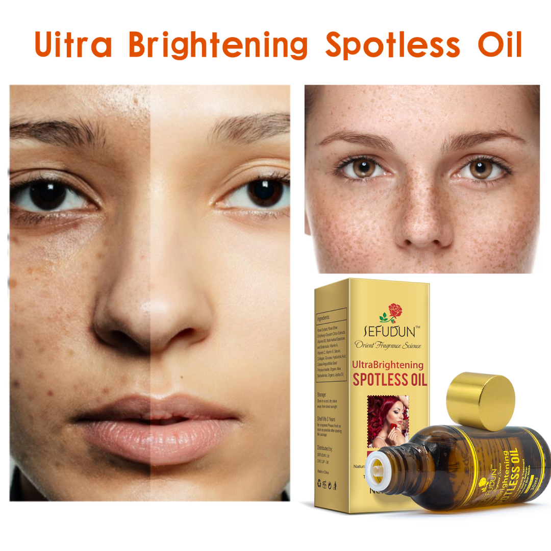 Ultra Brightening Spotless Oil Skin Care Natural Pure 