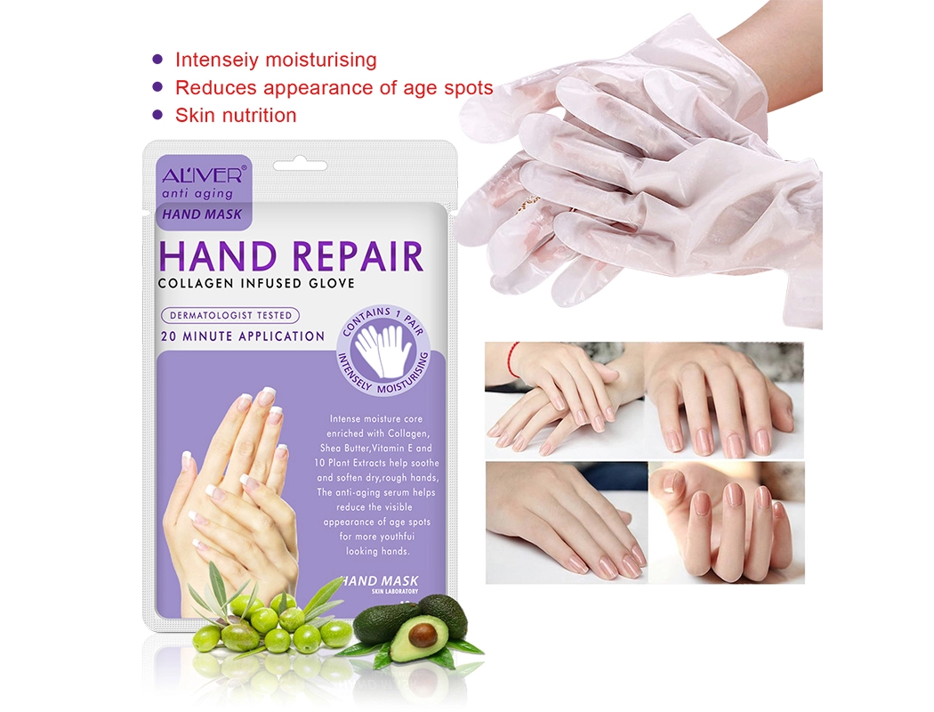 Hand Moisturizing Gloves Repair Dry Cracked Hands Renew Cream Mask Soft Peel AU