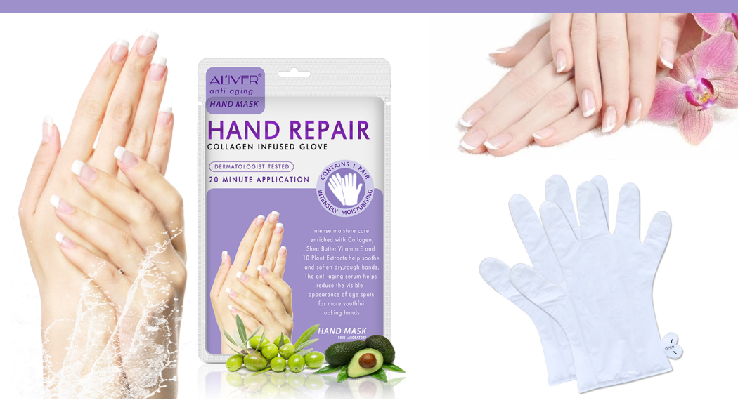 Hand Moisturizing Gloves Repair Dry Cracked Hands Renew Cream Mask Soft Peel AU