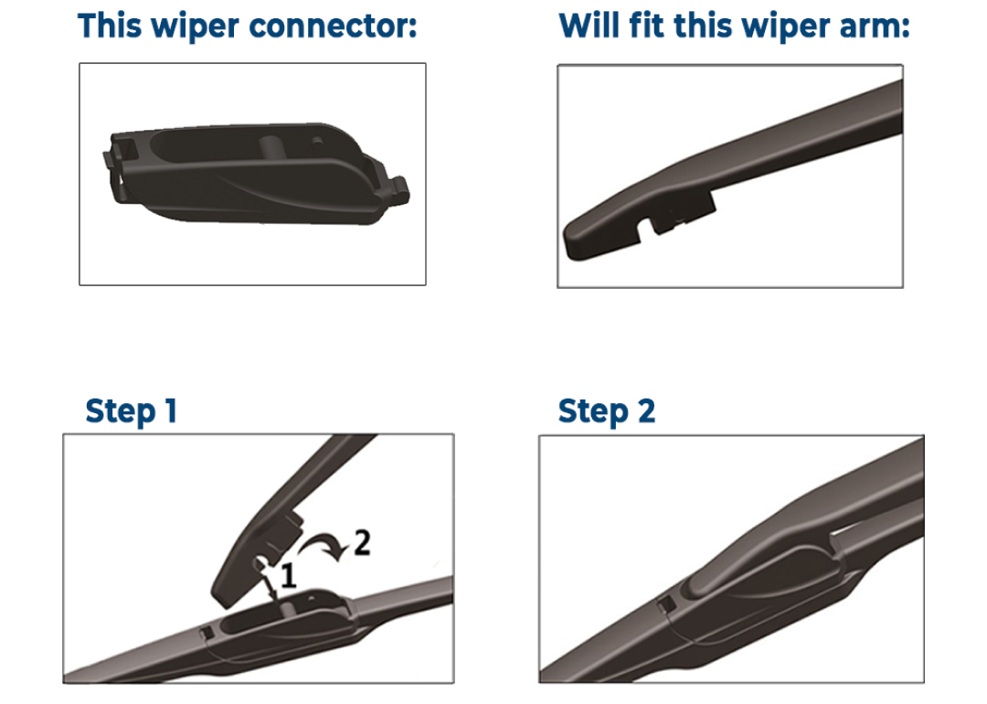Rear Wiper Blade for Volkswagen Multivan T6 2015 - 2019